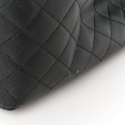 Chanel Caviar Quilted Pocket Large Tote Black 11 of 11