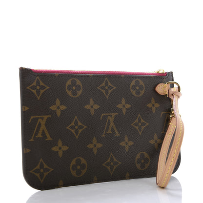 Louis Vuitton Monogram Neverfull PM Pochette Pivoine 3 of 10
