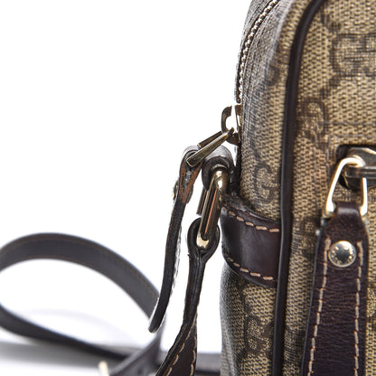 Gucci GG Plus Monogram Messenger Bag Dark Brown 9 of 10