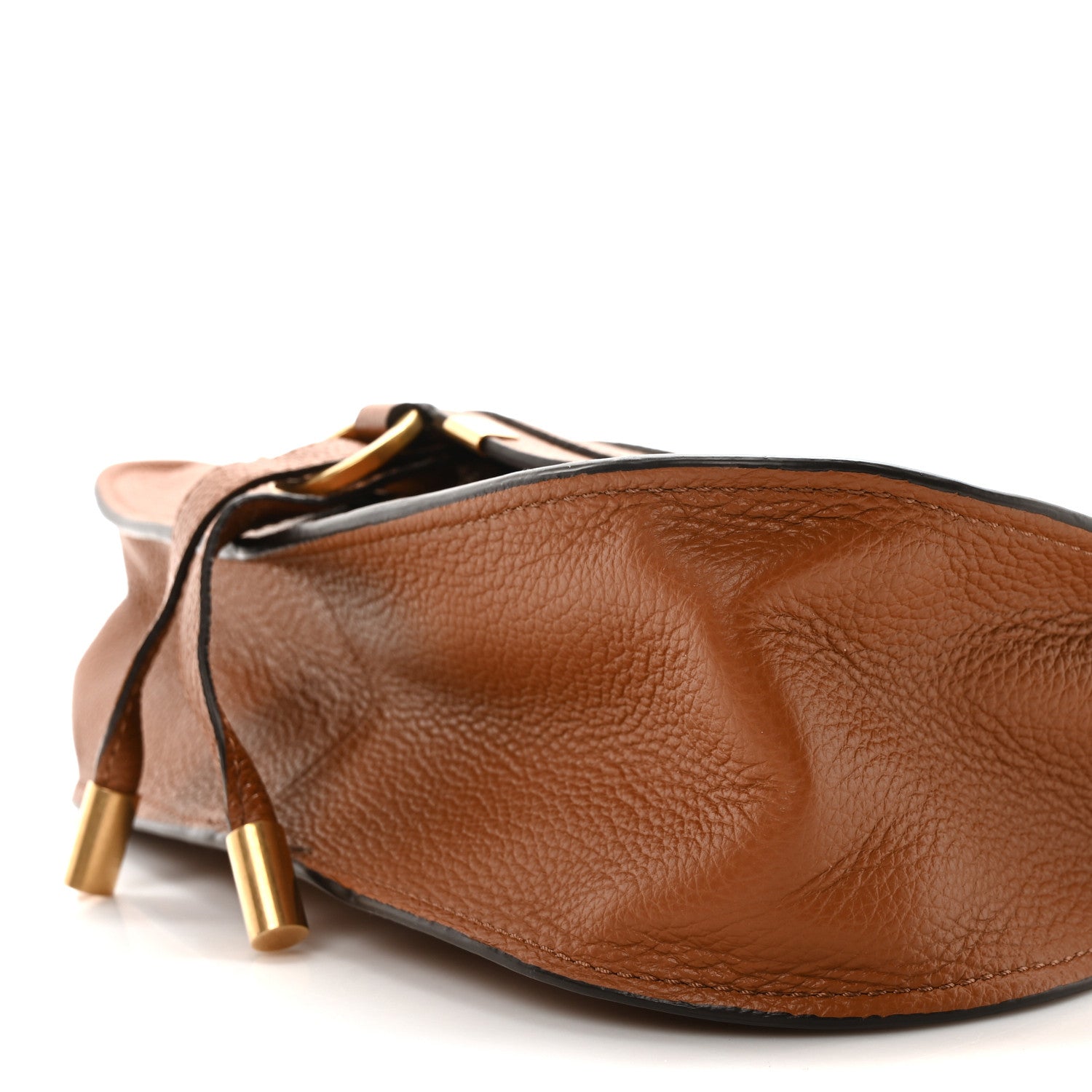 Chloe Calfskin Small Marcie Satchel Tan 10 of 10