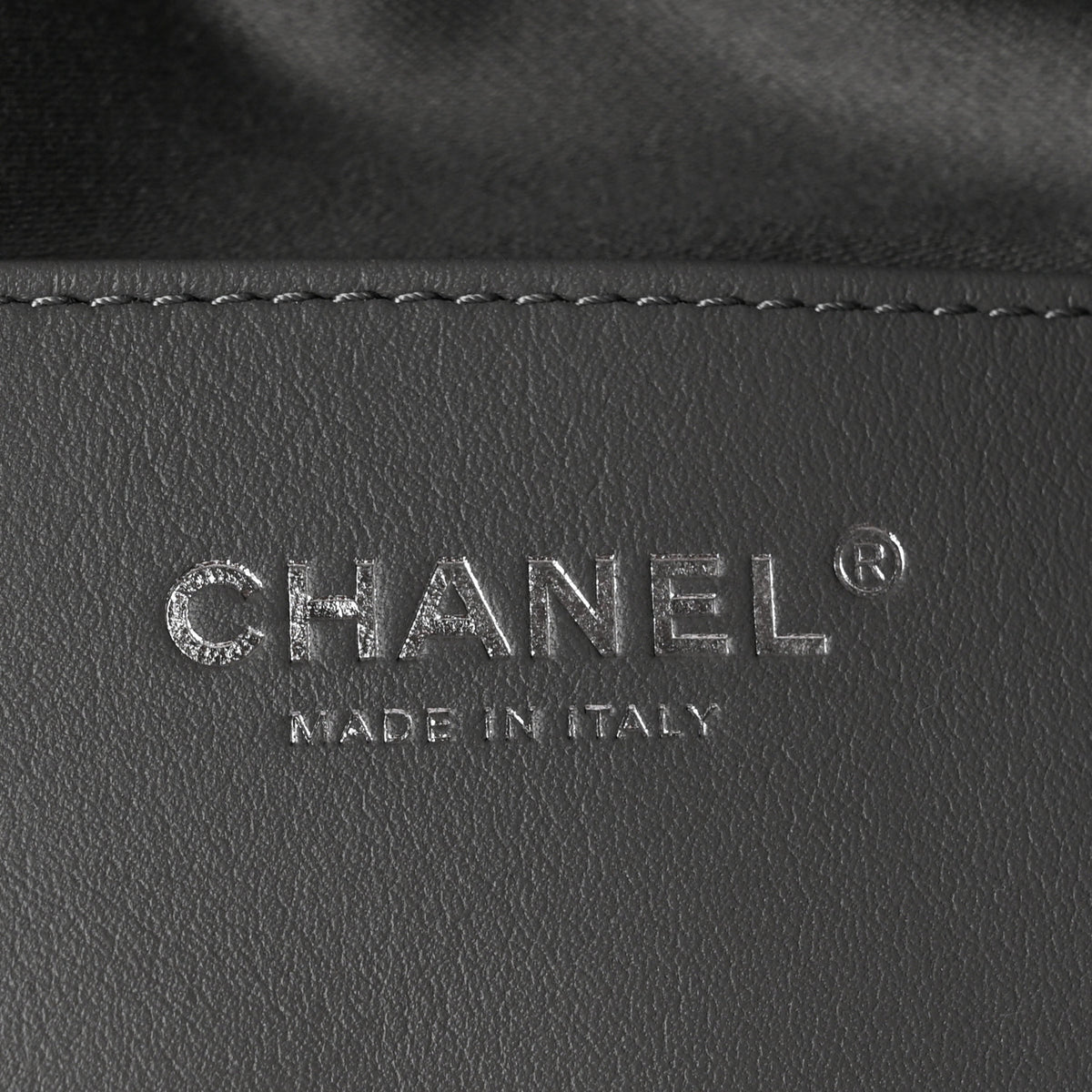 Chanel Metallic Caviar Quilted Small Chanel 25 Handbag Anthracite 6 of 12