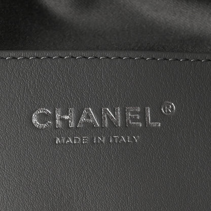 Chanel Metallic Caviar Quilted Small Chanel 25 Handbag Anthracite 6 of 12