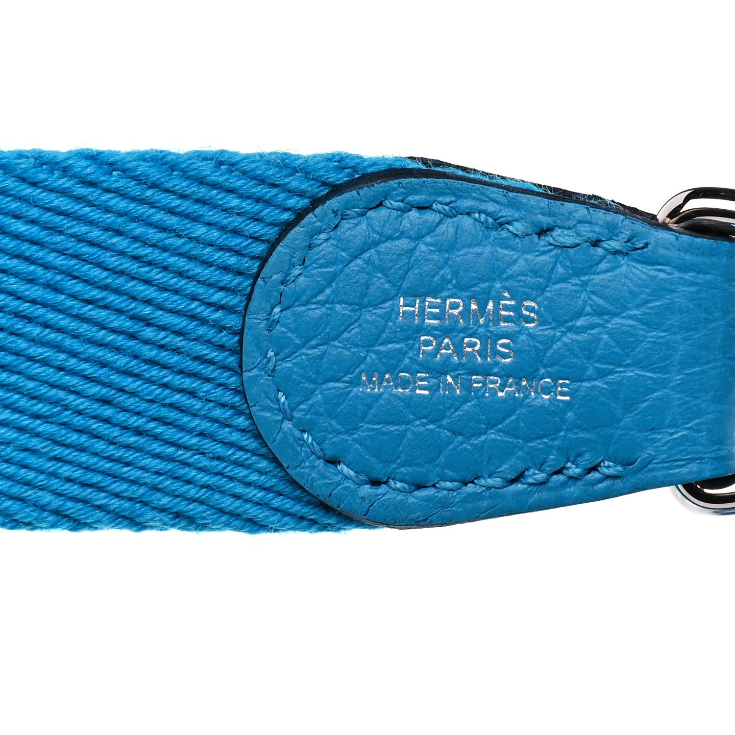 Hermes Taurillon Clemence Evelyne TPM Bleu Frida 9 of 11