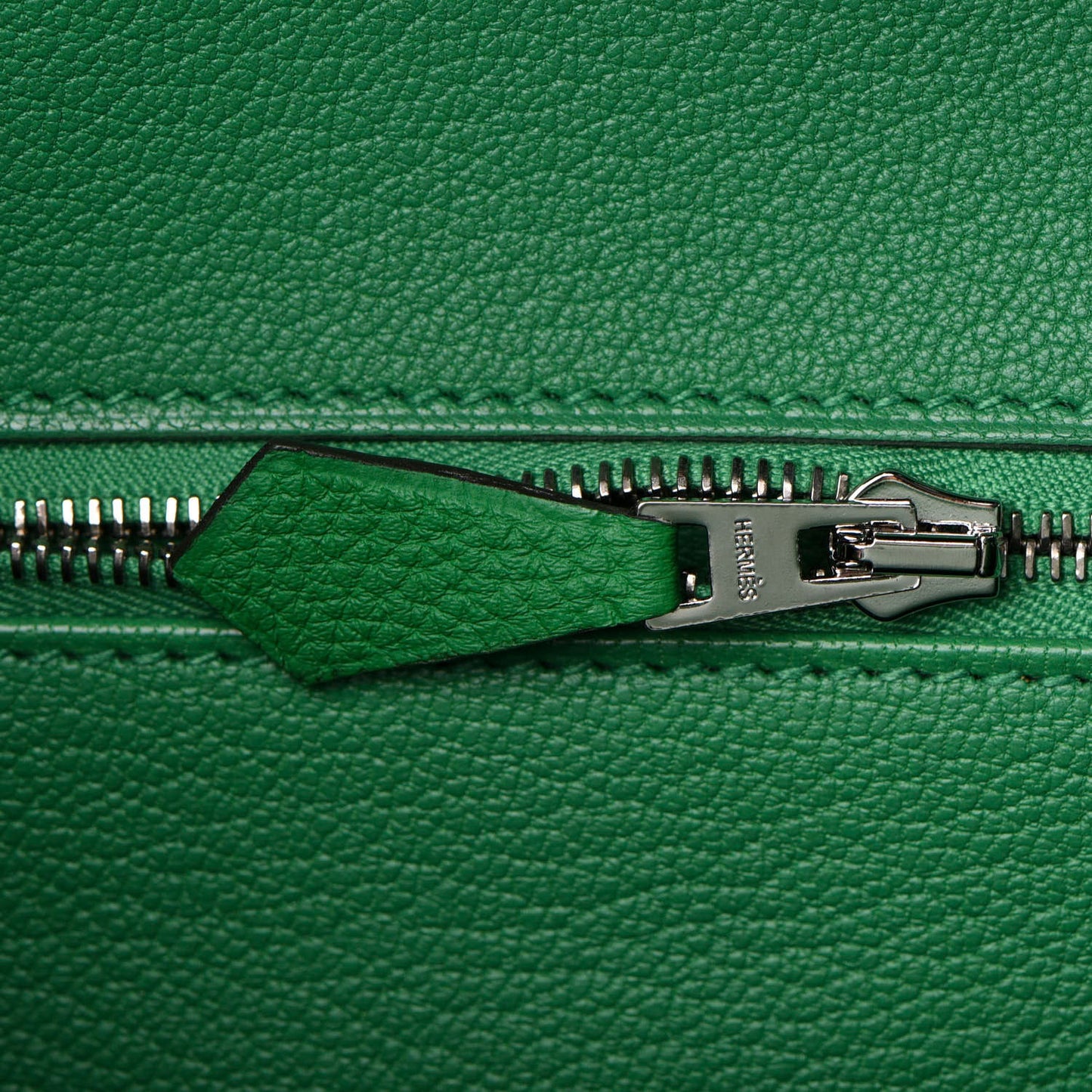Togo Shiny Niloticus Crocodile Birkin Touch 30 Bamboo Cactus