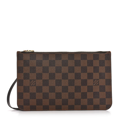 Louis Vuitton Damier Ebene Neverfull MM GM Pochette 1 of 8