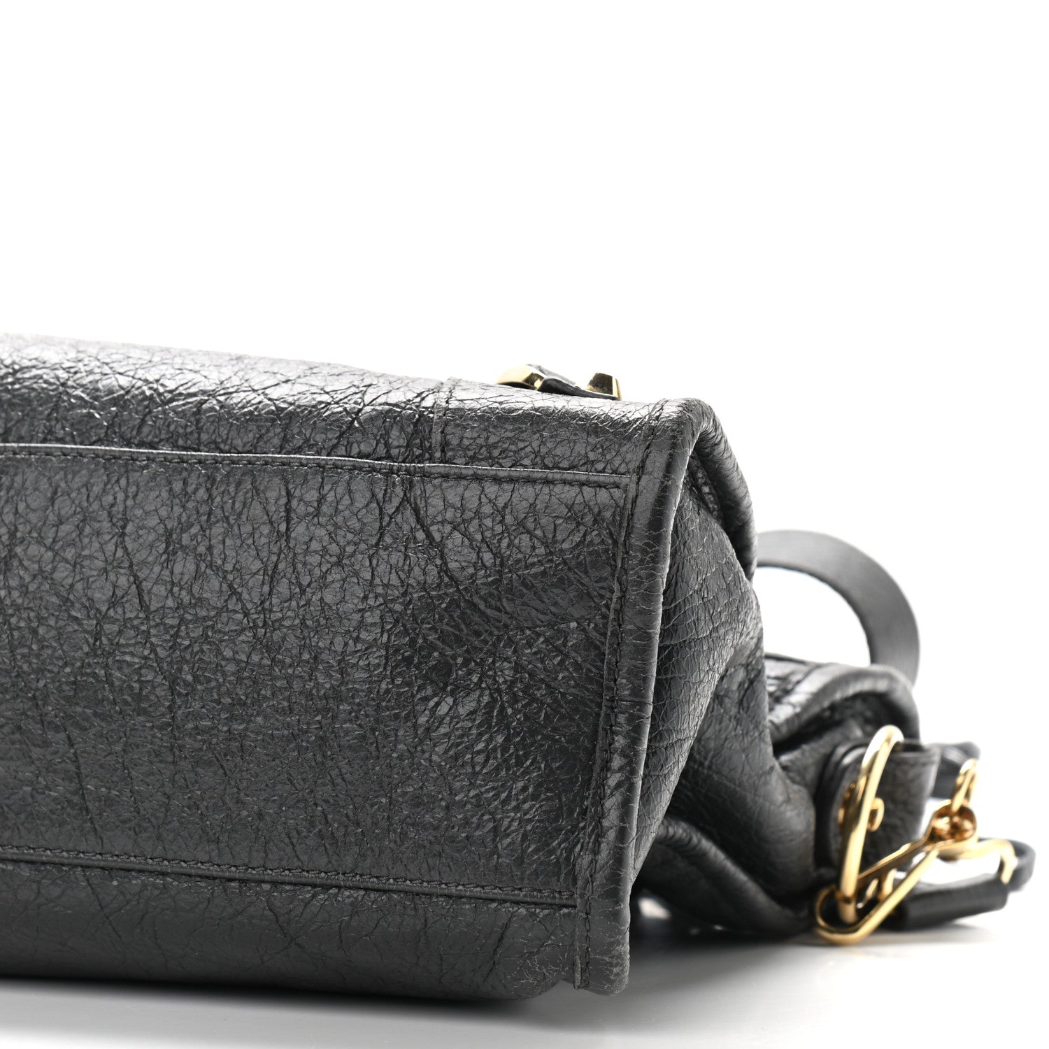 Balenciaga Agneau Classic Gold Hardware S City Gris Fossile 8 of 11