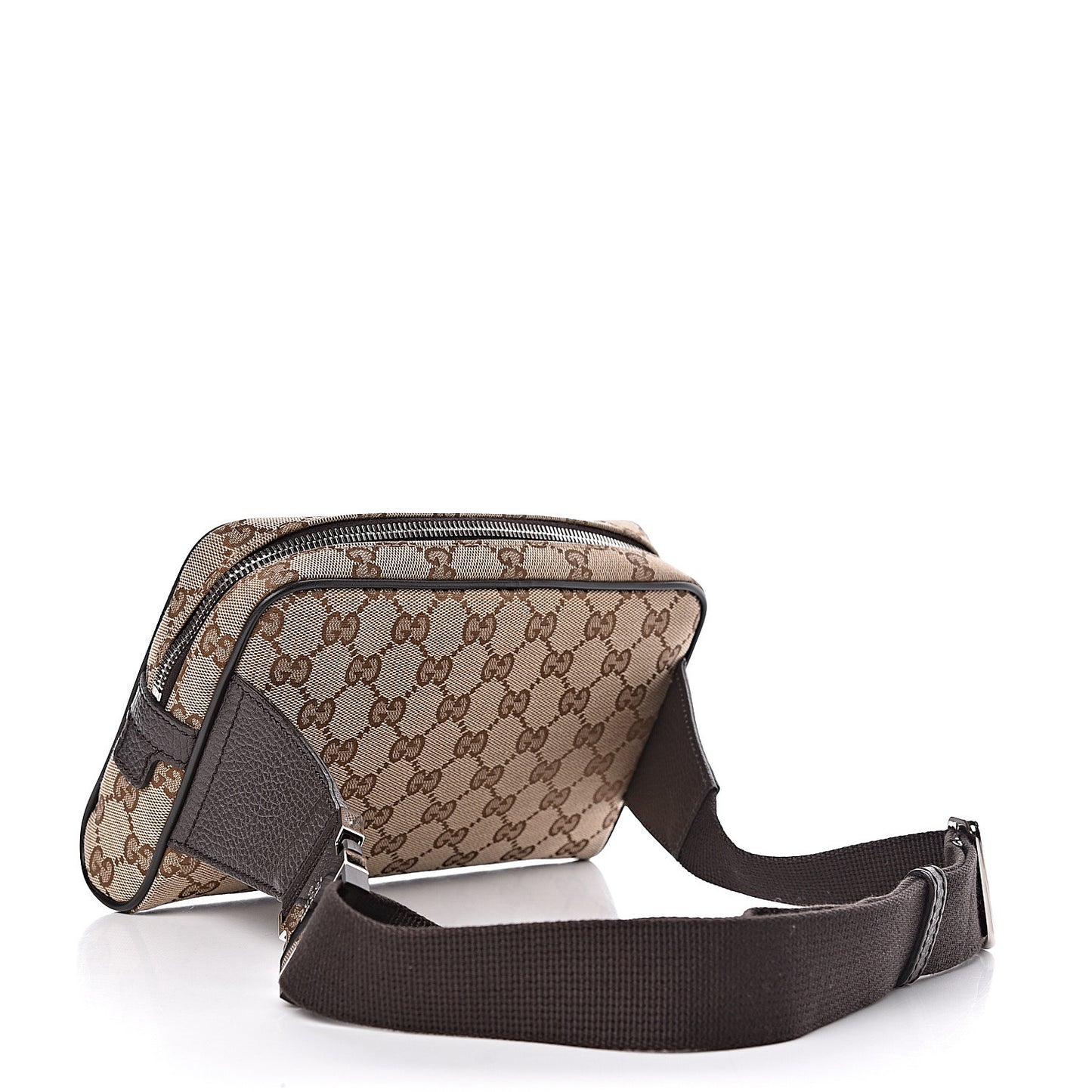 Monogram Belt Bag Dark Brown