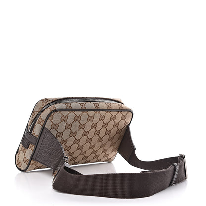 Gucci Monogram Belt Bag Dark Brown 3 of 10