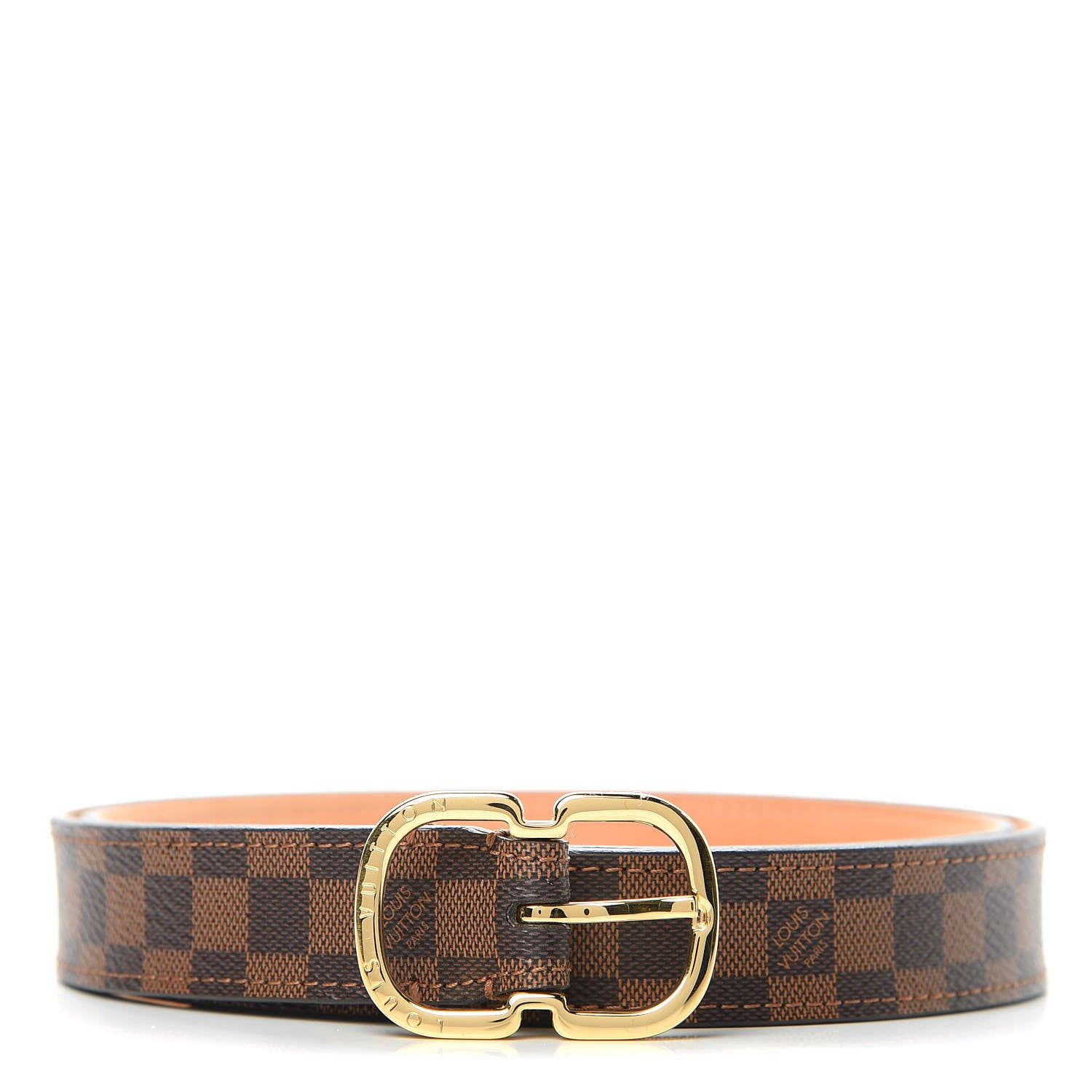 Louis Vuitton Damier Ebene Mini 25mm Belt 90 36 1 of 8