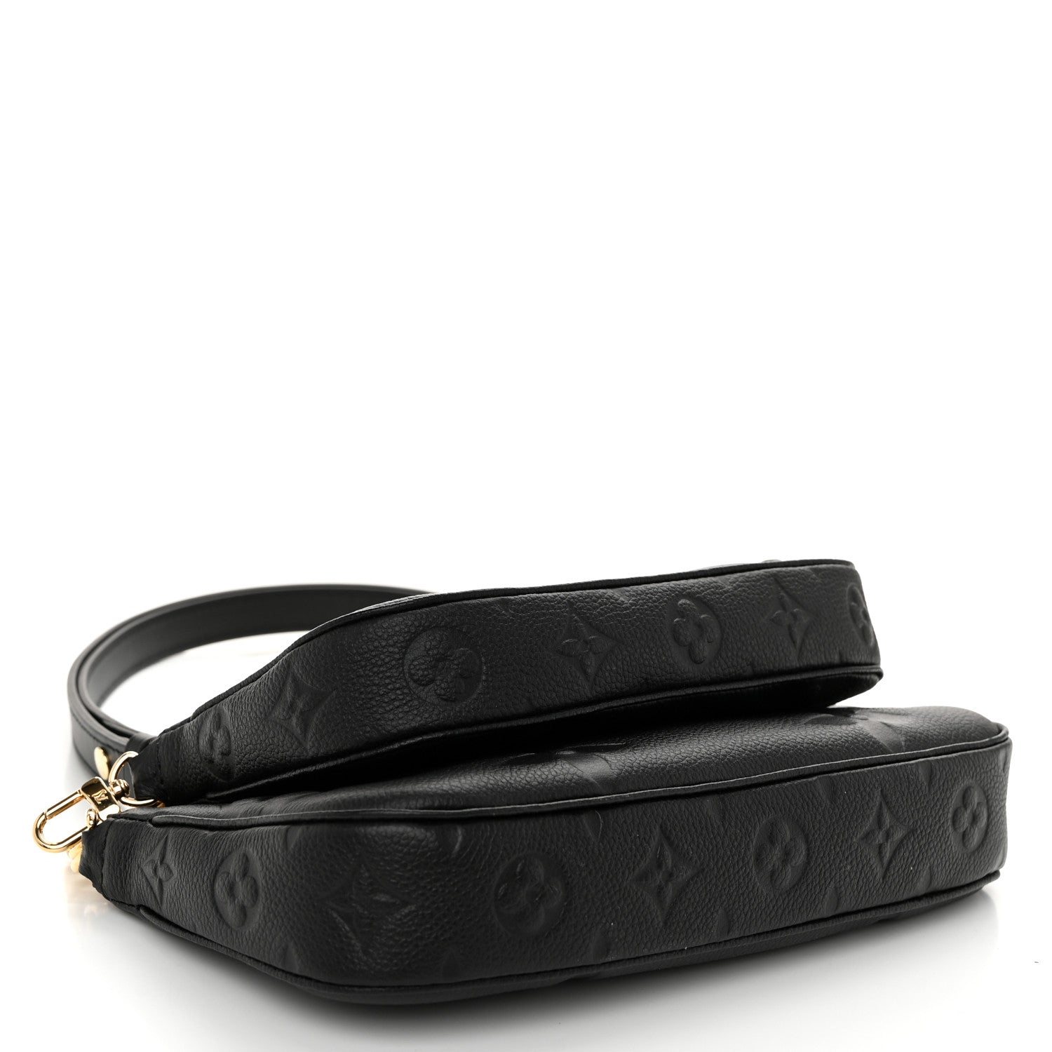 Louis Vuitton Empreinte Monogram Giant Multi Pochette Accessories Black 4 of 10
