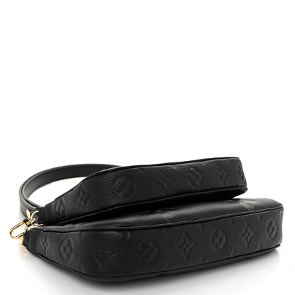Louis Vuitton Empreinte Monogram Giant Multi Pochette Accessories Black 4 of 10