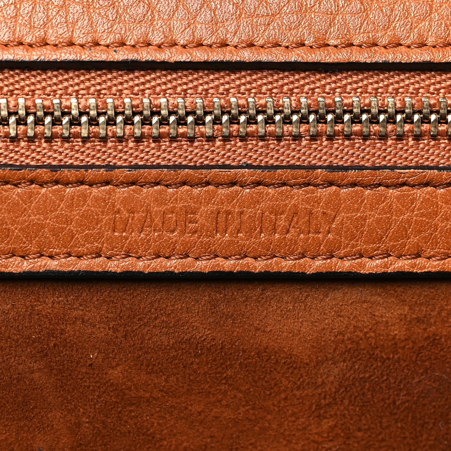 Grained Calfskin Medium Diorama Flap Bag Brown