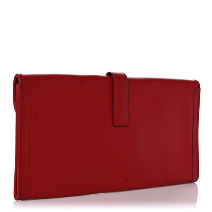 Hermes Epsom Jige Elan 29 Clutch Rouge Garance 3 of 11