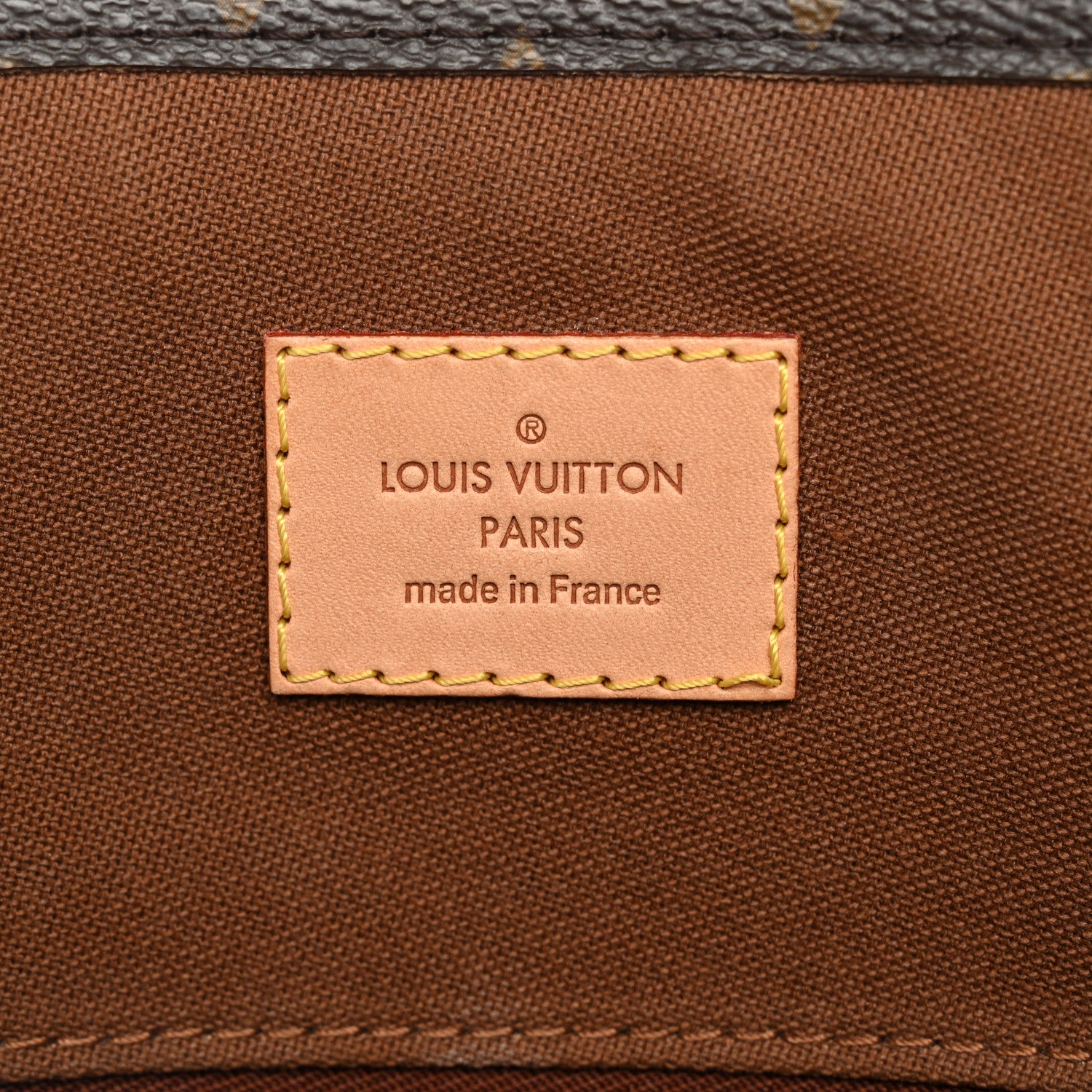 Louis Vuitton Monogram Sac Plat 6 of 9