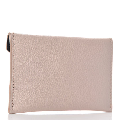 Alexander McQueen Calfskin Skull Envelope Card Holder Teint 3 of 6