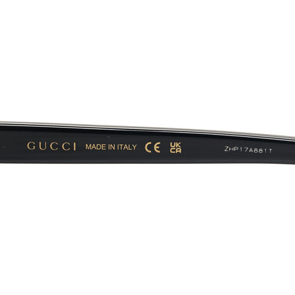 Gucci Acetate Square Frame Sunglasses GG0459SA Black 5 of 9
