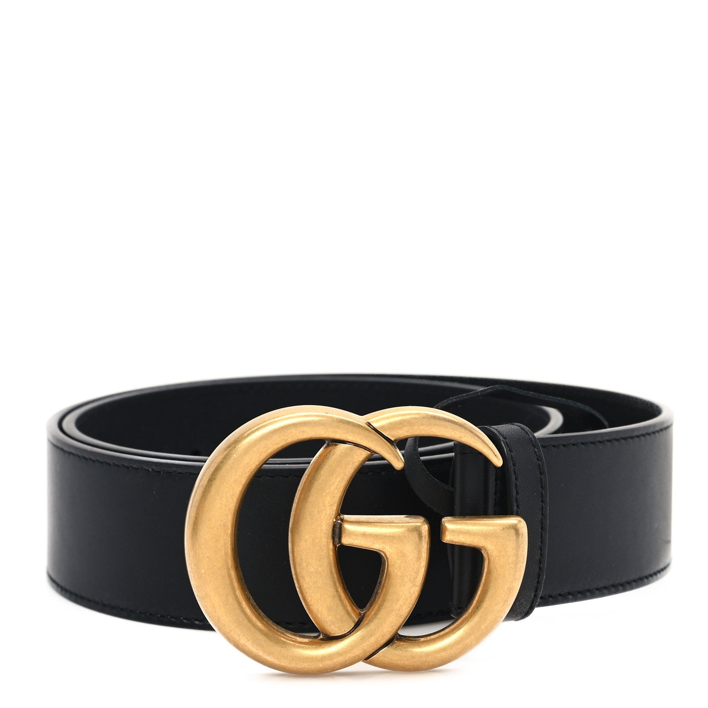 Calfskin Double G 40mm Belt 80 32 Black