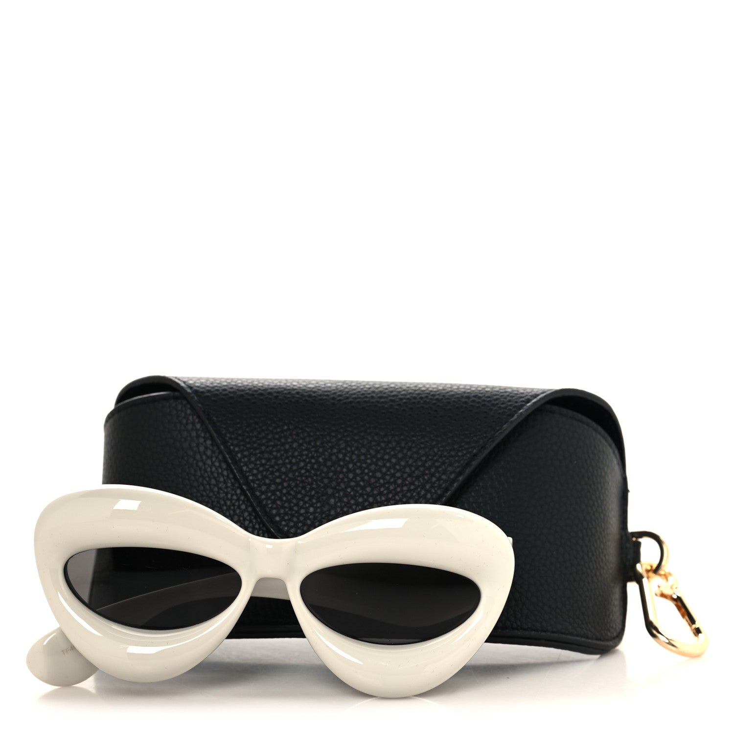 Loewe Acetate Inflated Cat-Eye Sunglasses LW40097I White 7 of 7