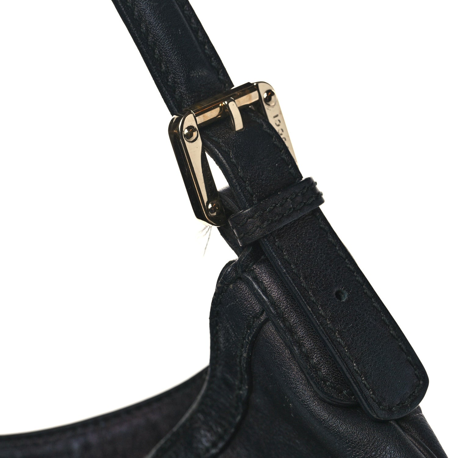Gucci Calfskin Medium Britt Hobo Black 9 of 11
