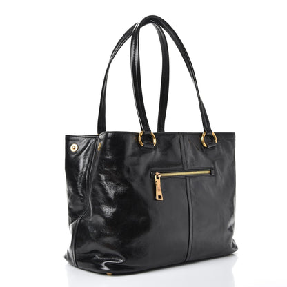 Prada Vitello Shine Tote Nero Black 3 of 15