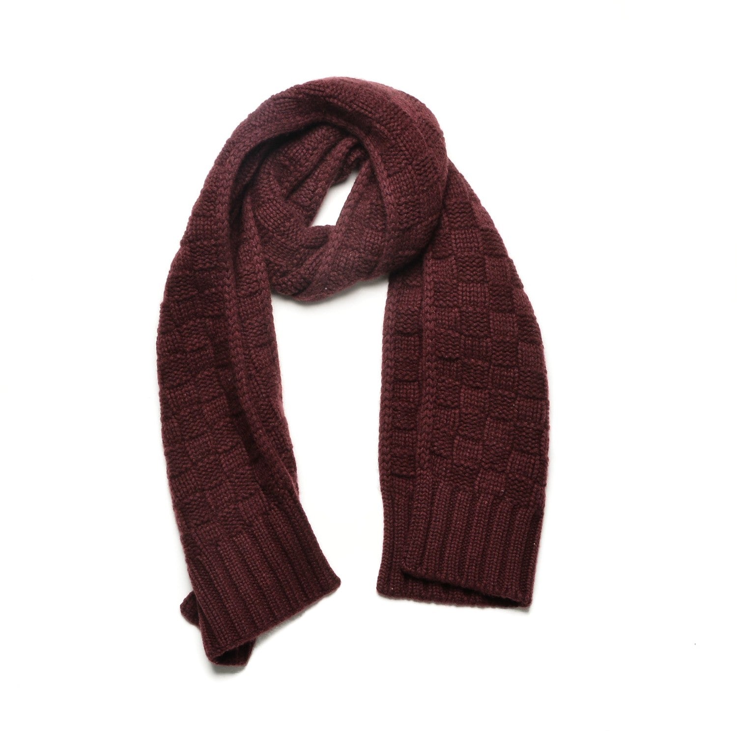 Louis Vuitton Cashmere Damier Helsinki Scarf 1 of 5