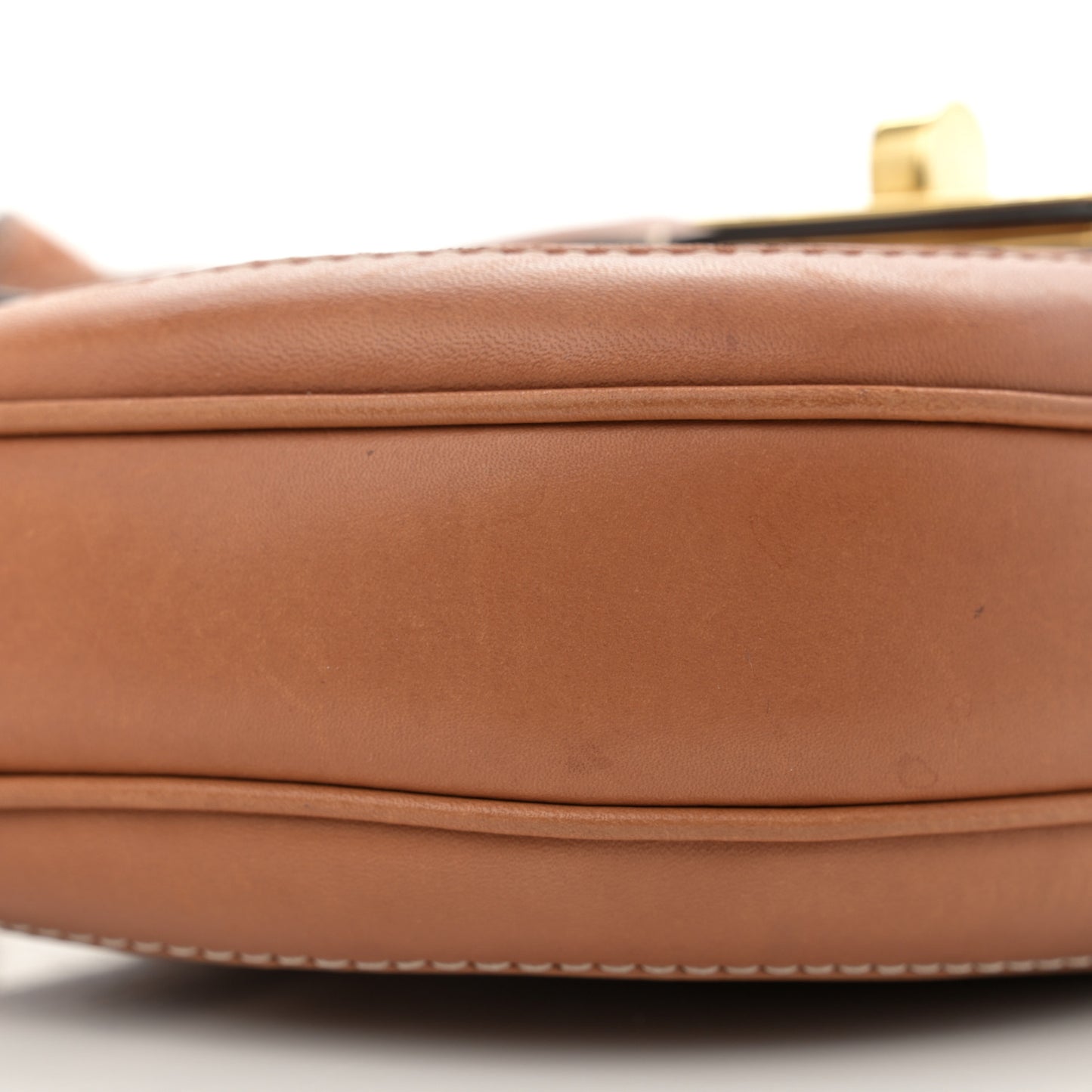 Natural Calfskin Besace Small 16 Tan