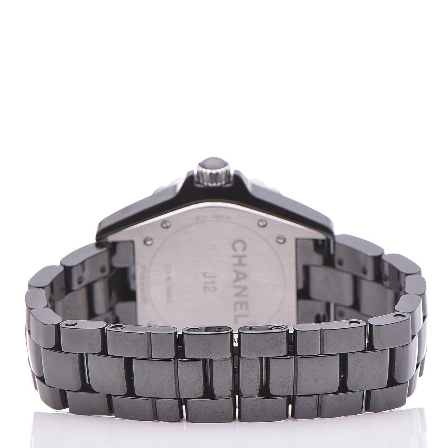Stainless Steel Ceramic 38mm J12 Automatic Watch Black