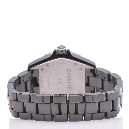 Chanel Stainless Steel Ceramic 38mm J12 Automatic Watch Black 4 of 6