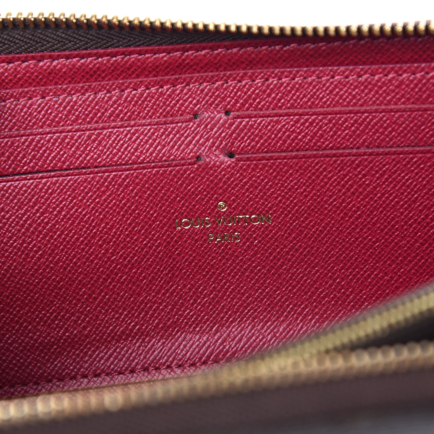 Louis Vuitton Monogram Clemence Wallet Fuchsia 5 of 6