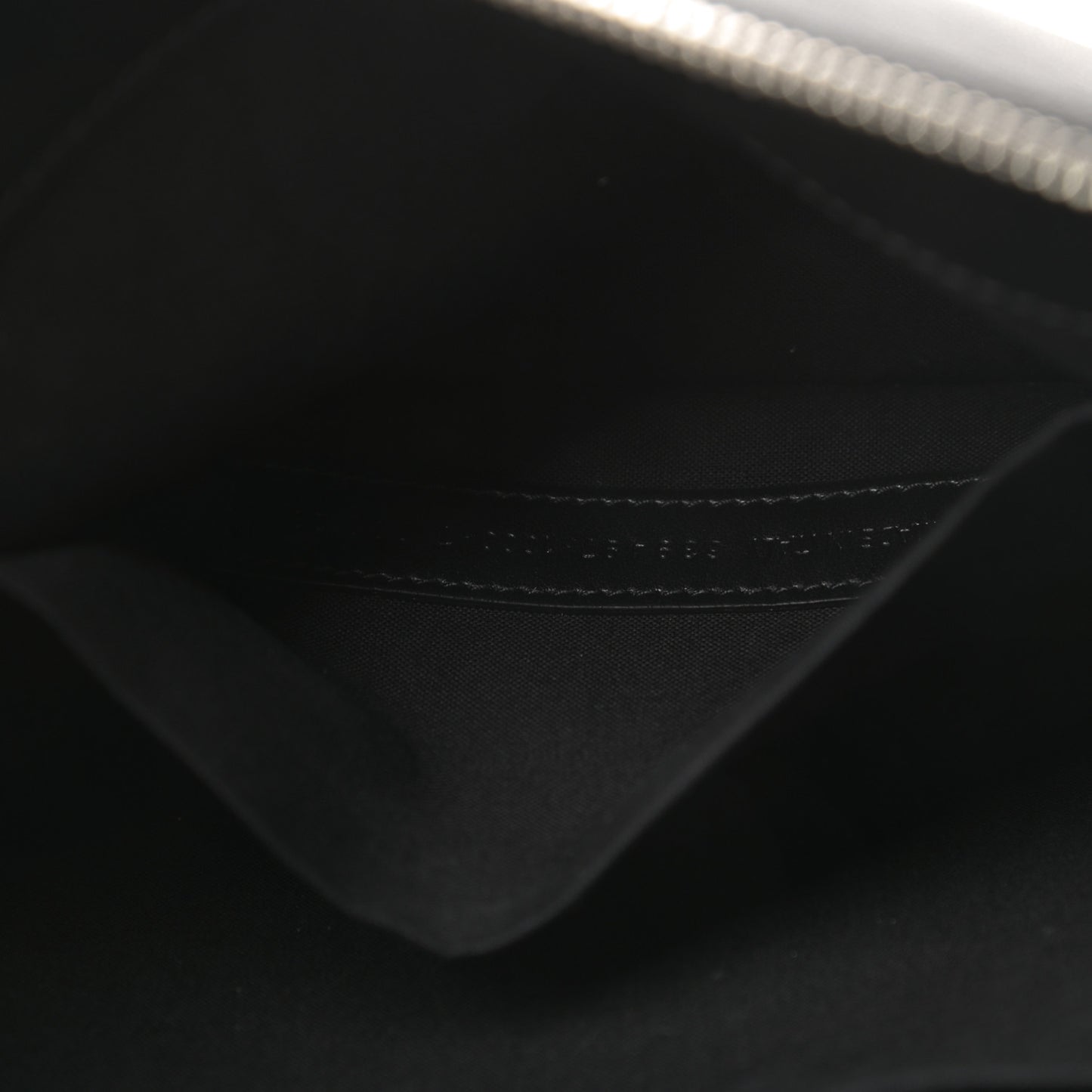 Calfskin Logo Shouder Bag Black