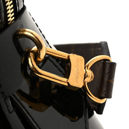 Louis Vuitton Patent Calfskin Miroir Tote Black 8 of 10