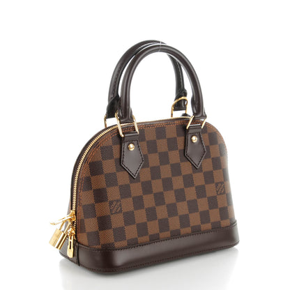 Louis Vuitton Damier Ebene Alma BB 3 of 7