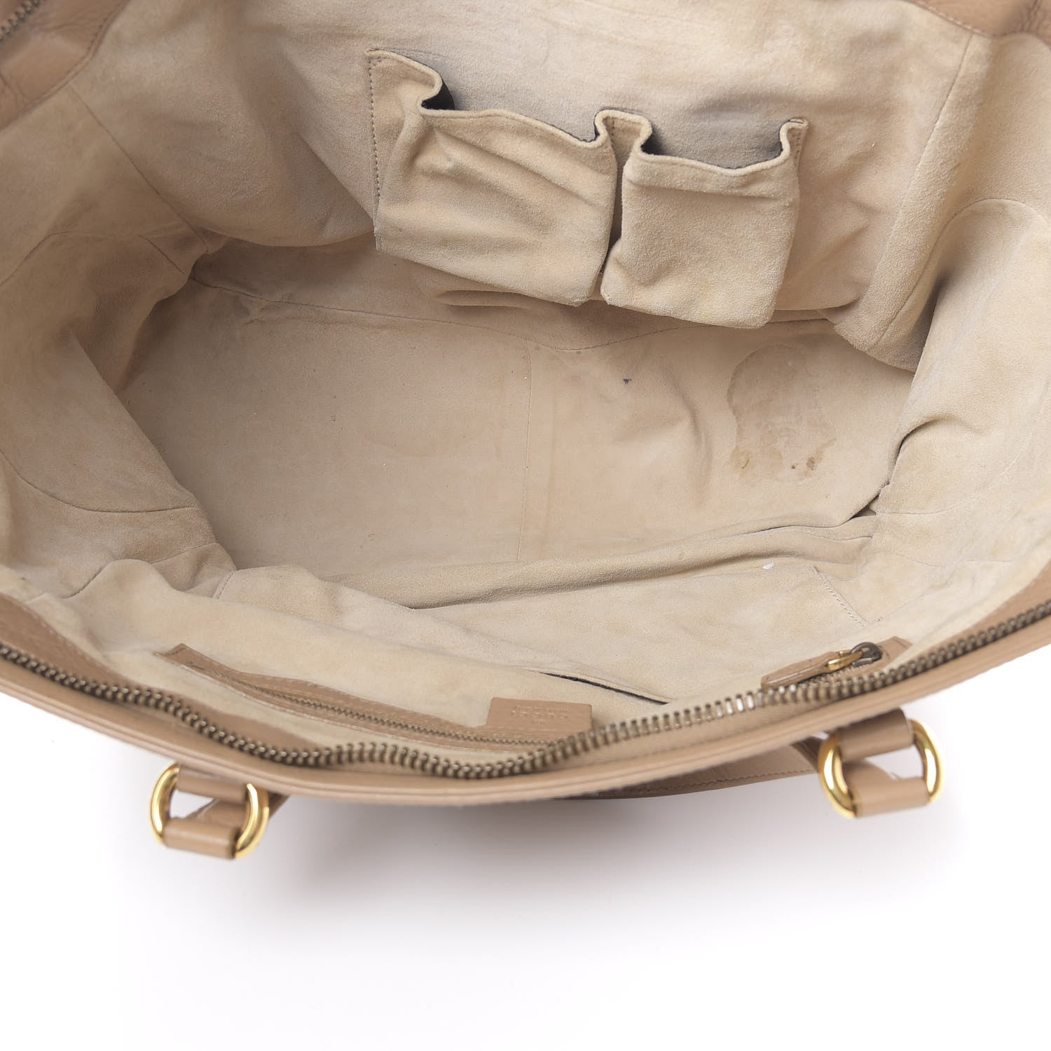 Gucci Calfskin Medium 1973 Top Handle Satchel Camelia 5 of 21
