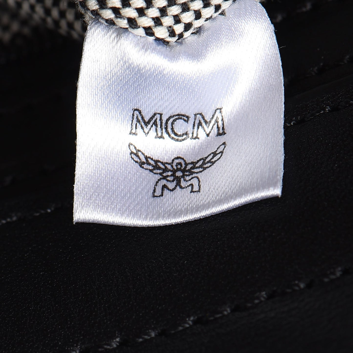 Visetos Small Kathy Double Zip Tote Cognac Black