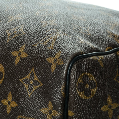 Louis Vuitton Monogram Macassar Keepall Bandouliere 45 12 of 12