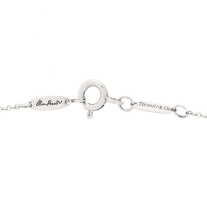 Tiffany Sterling Silver 16mm Elsa Peretti Open Heart Pendant Necklace 5 of 6