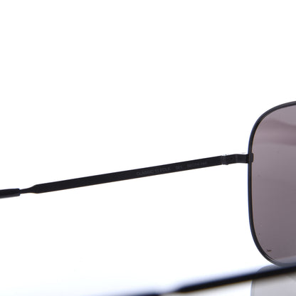 Saint Laurent Metal Aviator Classic 11 Folk Sunglasses Black 5 of 8