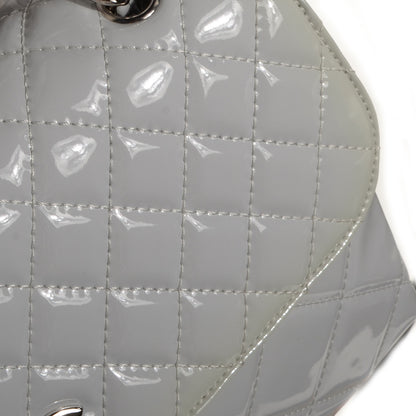 Chanel Vinyl Quilted In the Business Flap Bag Light Grey 5 of 10