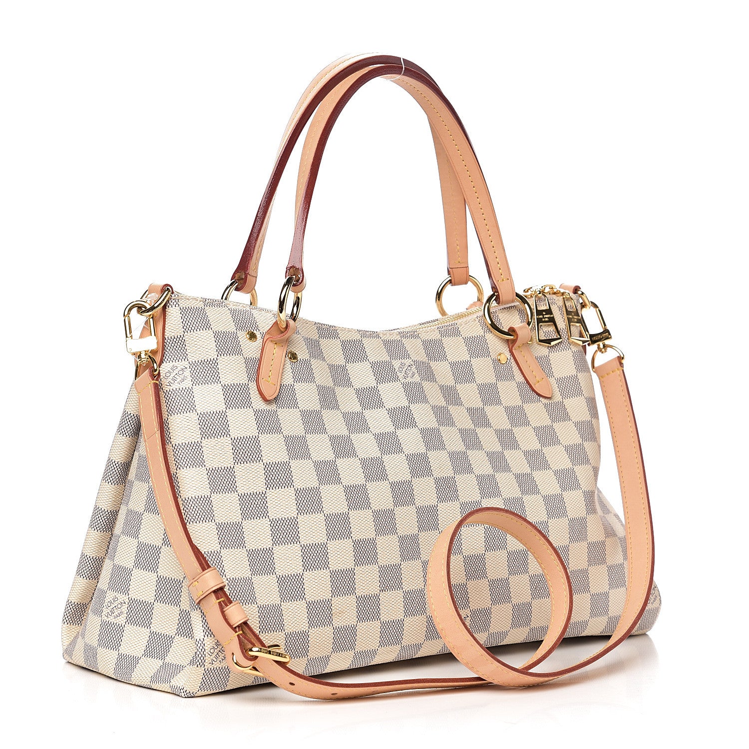 Louis Vuitton Damier Azur Lymington 2 of 9