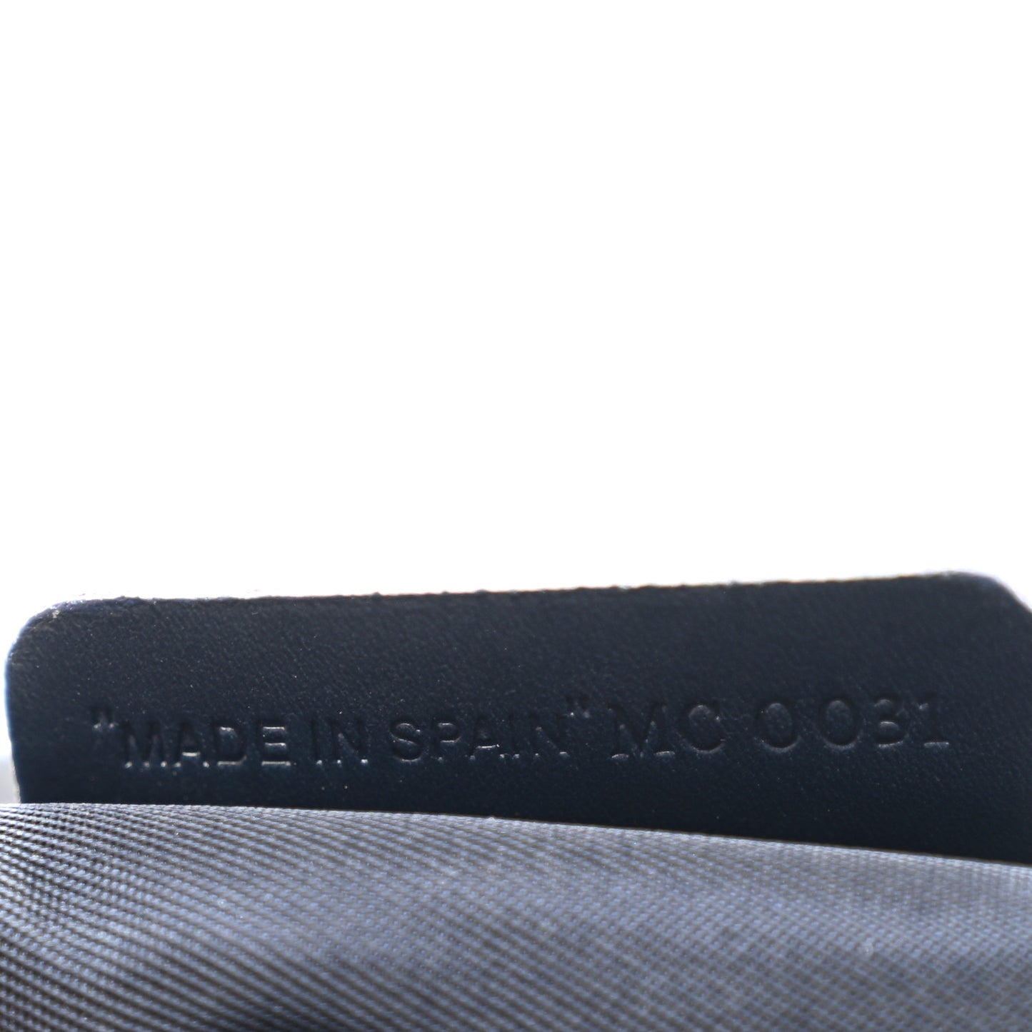 Monogram Mini Saddle Pochette Navy