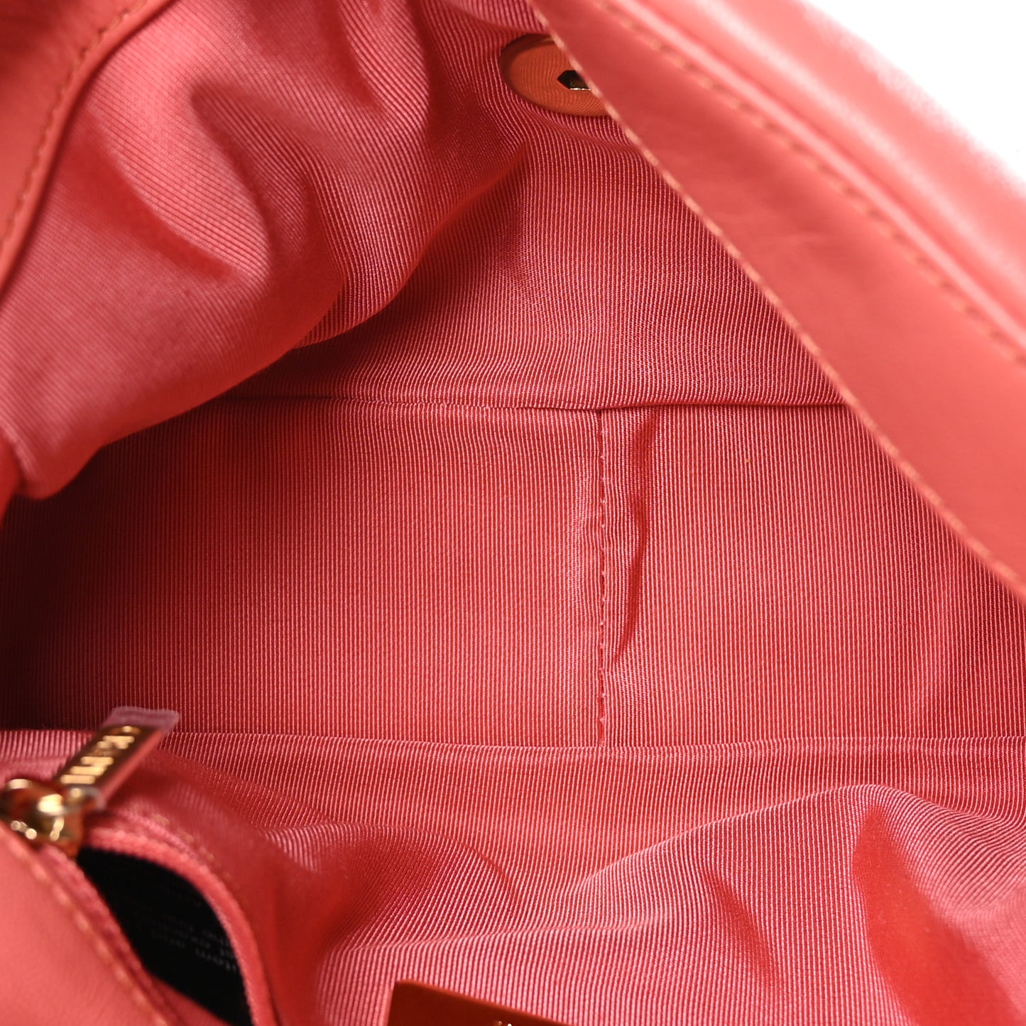 Goatskin Quilted Medium Chanel 19 Flap Pink