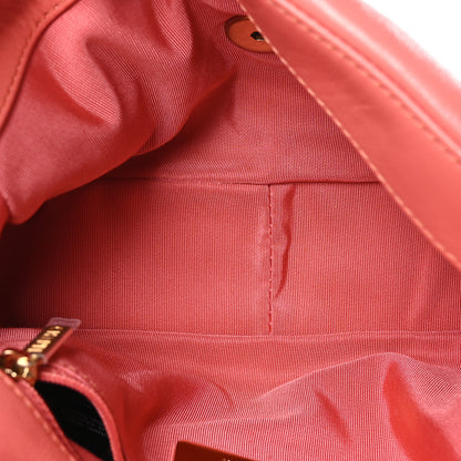 Chanel Goatskin Quilted Medium Chanel 19 Flap Pink 5 of 9
