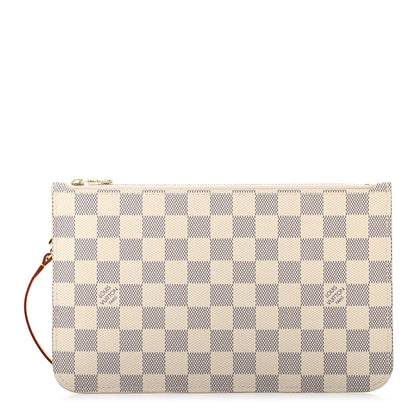 Louis Vuitton Damier Azur Neverfull MM GM Pochette 1 of 6