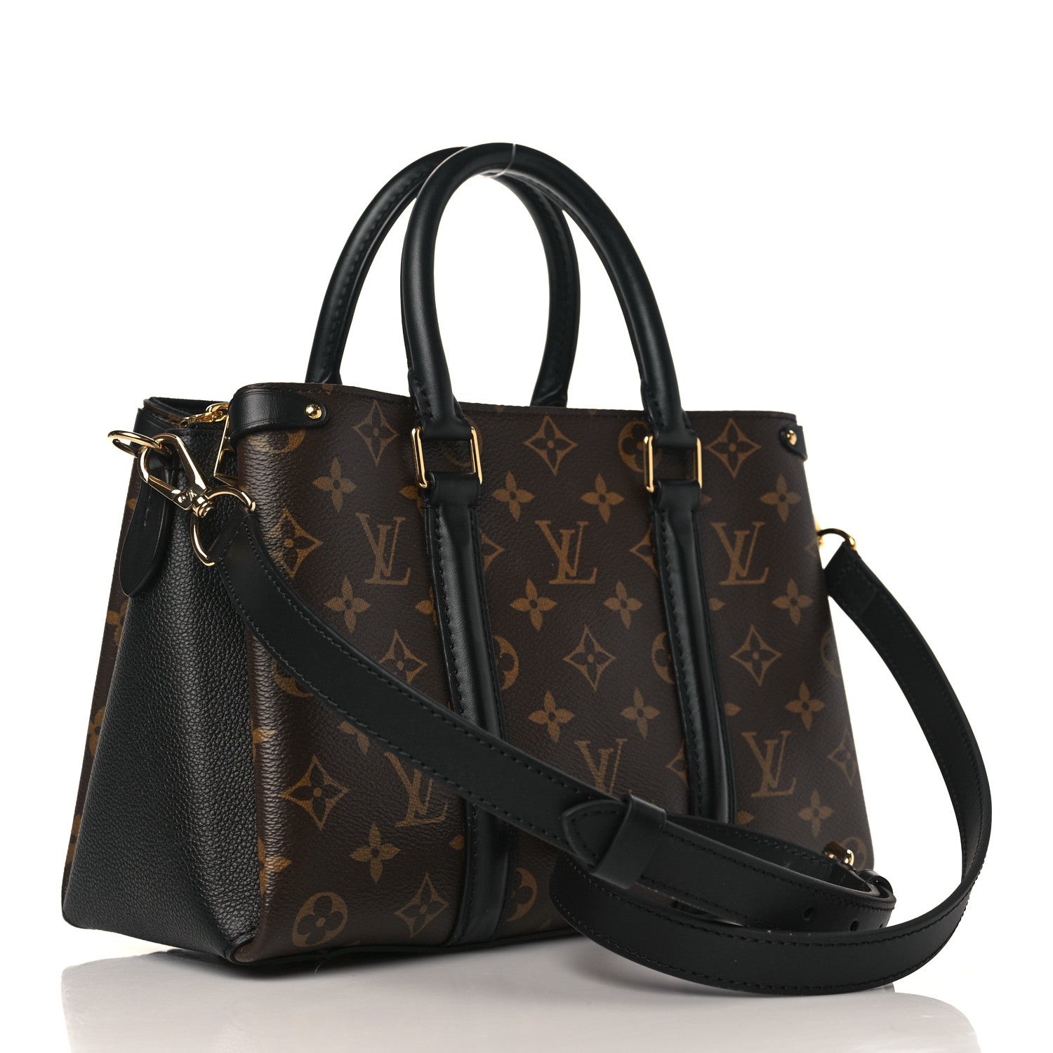 Louis Vuitton Monogram Soufflot BB Black 3 of 8
