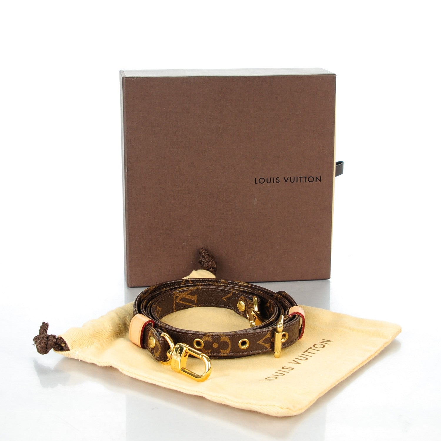 Louis Vuitton Monogram 16mm Adjustable Shoulder Strap 4 of 4