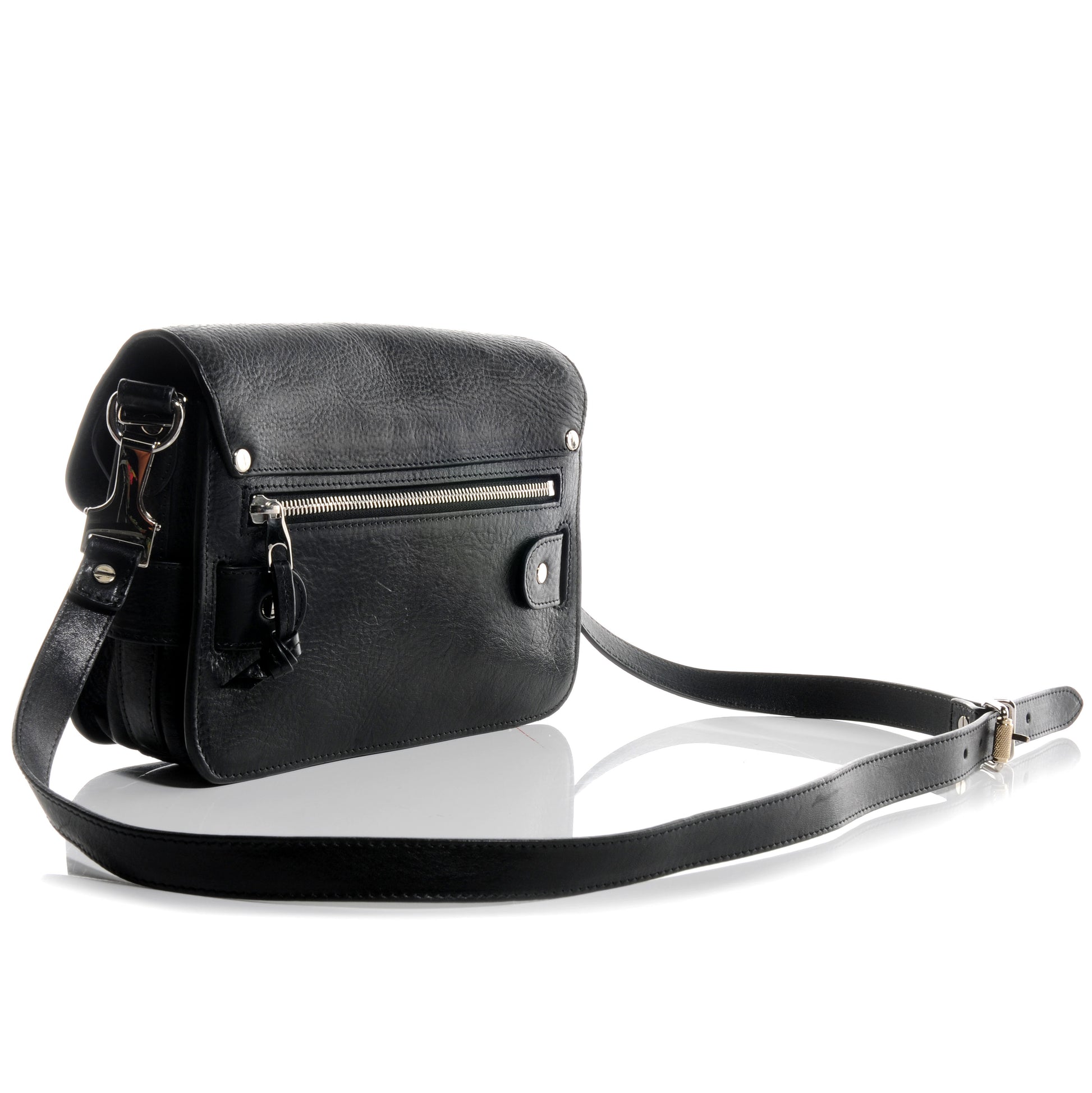Proenza Schouler Leather Mini PS11 Classic Shoulder Bag Black 3 of 8
