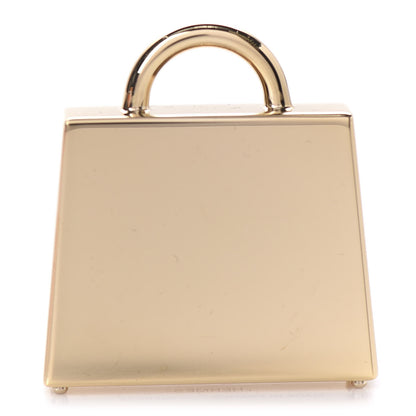 Hermes Lacquered Permabrass Kelly Curiosite Charm Black 2 of 4
