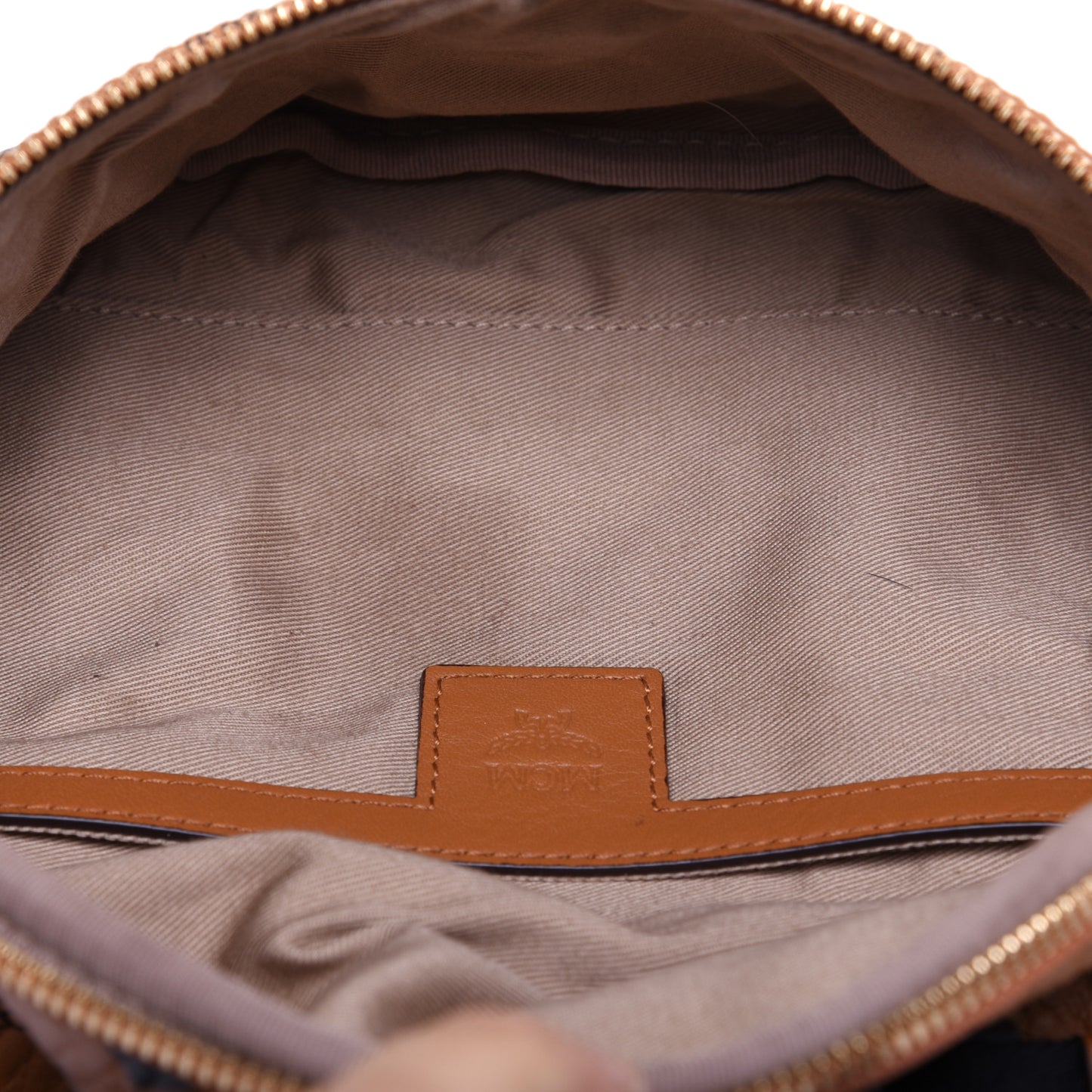 Visetos Small Fusten Belt Bag Cognac