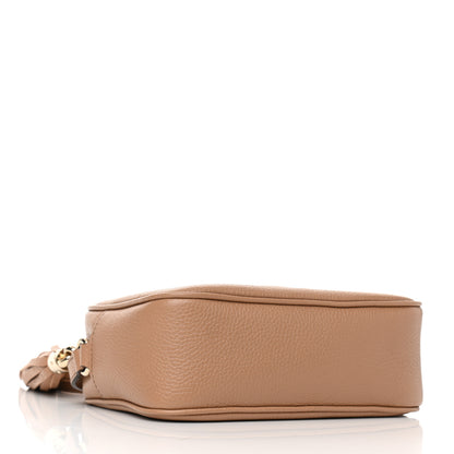 Gucci Pebbled Calfskin Small Soho Disco Bag Camelia 3 of 6