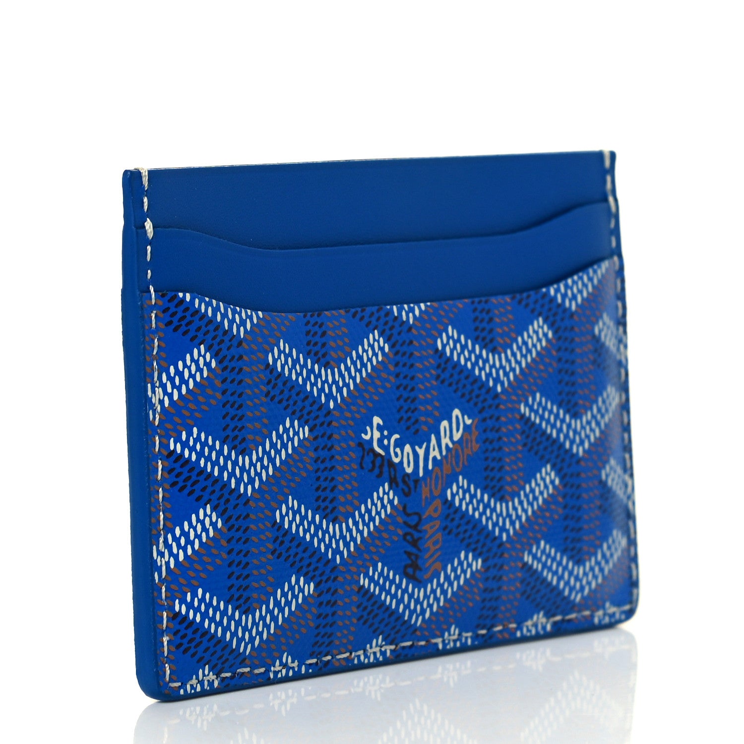 Goyard Goyardine Saint Sulpice Card Holder Sky Blue 2 of 8